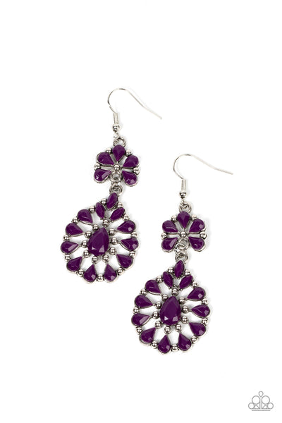 Posh Palooza - Purple Earrings Paparazzi