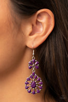 Posh Palooza - Purple Earrings Paparazzi