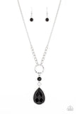 Valley Girl Glamour - Black Necklace Paparazzi