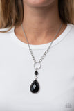 Valley Girl Glamour - Black Necklace Paparazzi