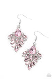 Stellar-escent Elegance - Pink Earrings Paparazzi