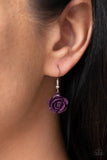 PRIMROSE and Pretty - Purple Floral Necklace