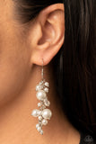 The Rumors are True - White Pearl Earrings Paparazzi