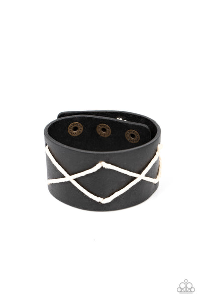 Cottagecore Couture - Black Bracelet Paparazzi