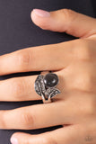 Cats Eye Candy - Black Ring Paparazzi