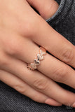 Rhythm of Love - Rose Gold Ring Paparazzi (#860)