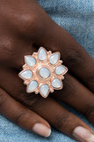 Enchanted Orchard - Rose Gold Ring Paparazzi