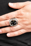 Beach Bijou - Black Ring Paparazzi