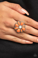 Meadow Mystique - Orange Ring Paparazzi