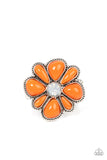 Meadow Mystique - Orange Ring Paparazzi