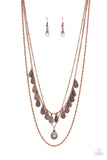 Prairie Dream - Copper Necklace Paparazzi