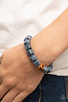 Glaze Craze - Blue Bracelet Paparazzi