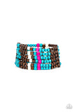 Dive into Maldives - Blue Bracelet Paparazzi