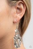 Interstellar Illumination - White Earrings Paparazzi