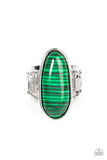 Eco Expression - Green Ring Paparazzi