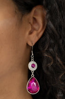 Collecting My Royalties - Pink Earrings Paparazzi