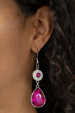 Collecting My Royalties - Pink Earrings Paparazzi