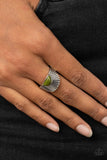 Fabulously FAN-tabulous - Green Ring Paparazzi