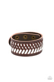 Punk Rocker Road - Brown Bracelet Paparazzi