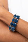 Dont Forget Your Toga - Blue Bracelet Paparazzi