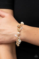 Adorningly Admirable - Gold Bracelet Paparazzi