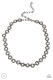 Grit and Grind - Black Necklace Paparazzi