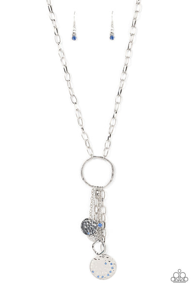 Trinket Twinkle - Blue Necklace Paparazzi
