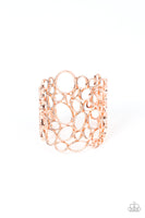 All Turned Around - Copper Bracelet Paparazzi