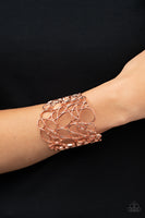 All Turned Around - Copper Bracelet Paparazzi