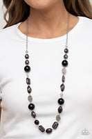 Timelessly Tailored - Black Necklace Paparazzi