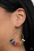 Earthy Ensemble - Multi- Colored Earrings Paparazzi