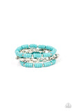 Anasazi Apothecary - Blue Bracelet Paparazzi
