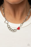 Little Charmer - Red Heart Necklace Paparazzi