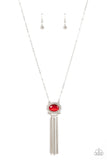 Happily Ever Ethereal - Red Necklace Paparazzi