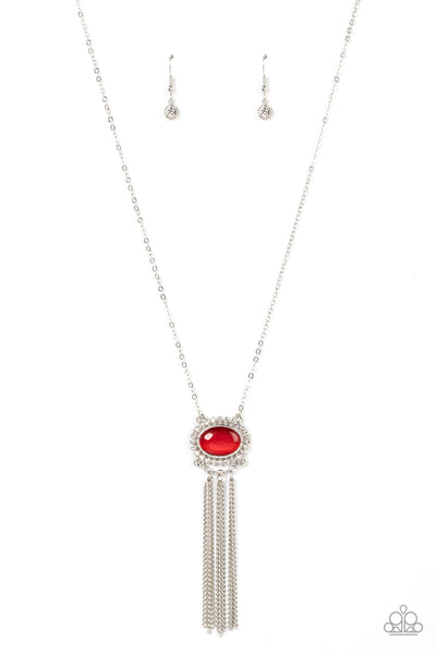 Happily Ever Ethereal - Red Necklace Paparazzi