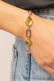 Dazzle for Days - Yellow Bracelet Paparazzi (#699)