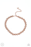 Grit and Grind - Copper Necklace Paparazzi