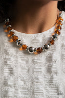 Interstellar Influencer - Brown Necklace Paparazzi