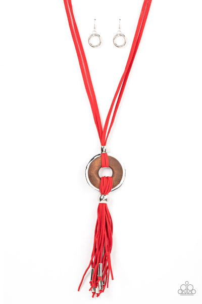 ARTISANS and Crafts - Red Necklace Paparazzi