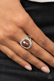 Seize the Shimmer - Brown Ring Paparazzi