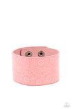 Rosy Wrap Up - Pink Wrap Bracelet Paparazzi