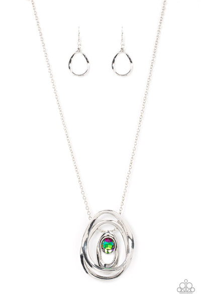 Luminous Labyrinth - Multi-Colored Necklace Paparazzi