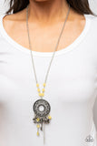 Making Memories - Yellow Necklace Paparazzi