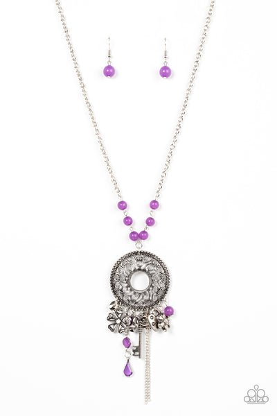 Making Memories - Purple Necklace Paparazzi