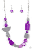 Tranquil Trendsetter - Purple Necklace Paparazzi