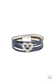 Wildly in Love - Blue Bracelet Paparazzi