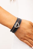Wildly in Love - Blue Bracelet Paparazzi