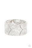 Wheeling and Dealing - White Bracelet Paparazzi