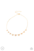 Dainty Desire - Gold Necklace Paparazzi