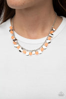 Having a Wonderful CHIME - Orange Necklace Paparazzi